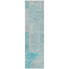Piper Looms Chantille Geometric ACN2003 Teal Machine Washable Area Rug Runner Main Image