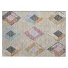 Piper Looms Chantille Geometric ACN2004 Beige Machine Washable Area Rug Scatter Main Image