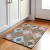 Piper Looms Chantille Geometric ACN2004 Brown Machine Washable Area Rug Scatter Lifestyle Image Feature
