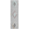 Piper Looms Chantille Geometric ACN2004 Gray Machine Washable Area Rug Runner Main Image
