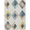Piper Looms Chantille Geometric ACN2004 Ivory Machine Washable Area Rug main image