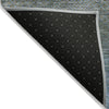 Piper Looms Chantille Geometric ACN2005 Blue Machine Washable Area Rug Backing Image