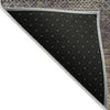 Piper Looms Chantille Geometric ACN2005 Eggplant Machine Washable Area Rug Backing Image