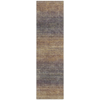 Piper Looms Chantille Geometric ACN2005 Eggplant Machine Washable Area Rug Runner Main Image
