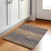 Piper Looms Chantille Geometric ACN2005 Eggplant Machine Washable Area Rug Scatter Lifestyle Image Feature