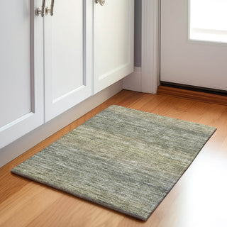 Piper Looms Chantille Geometric ACN2005 Fern Machine Washable Area Rug Scatter Lifestyle Image Feature