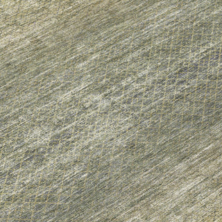 Piper Looms Chantille Geometric ACN2005 Fern Machine Washable Area Rug Swatch Image