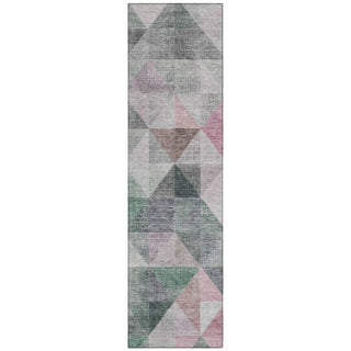 Piper Looms Chantille Geometric ACN2006 Blush Machine Washable Area Rug Runner Main Image