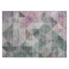 Piper Looms Chantille Geometric ACN2006 Blush Machine Washable Area Rug Scatter Main Image