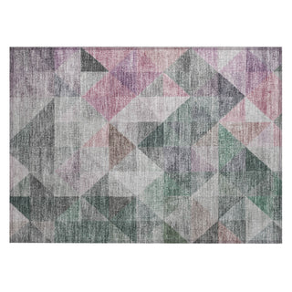 Piper Looms Chantille Geometric ACN2006 Blush Machine Washable Area Rug Scatter Main Image