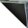 Piper Looms Chantille Geometric ACN2006 Putty Machine Washable Area Rug Backing Image