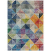 Piper Looms Chantille Geometric ACN2006 Putty Machine Washable Area Rug main image