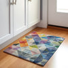 Piper Looms Chantille Geometric ACN2006 Putty Machine Washable Area Rug Scatter Lifestyle Image Feature
