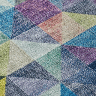 Piper Looms Chantille Geometric ACN2006 Putty Machine Washable Area Rug Swatch Image