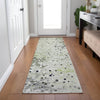 Piper Looms Chantille Abstract ACN2007 Aloe Machine Washable Area Rug Runner Lifestyle Image Feature
