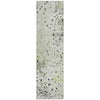 Piper Looms Chantille Abstract ACN2007 Aloe Machine Washable Area Rug Runner Main Image