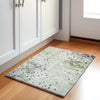 Piper Looms Chantille Abstract ACN2007 Aloe Machine Washable Area Rug Scatter Lifestyle Image Feature