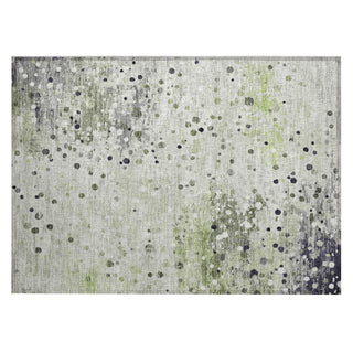 Piper Looms Chantille Abstract ACN2007 Aloe Machine Washable Area Rug Scatter Main Image