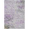 Piper Looms Chantille Abstract ACN2007 Lavender Machine Washable Area Rug main image