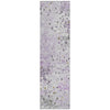 Piper Looms Chantille Abstract ACN2007 Lavender Machine Washable Area Rug Runner Main Image