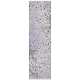 Piper Looms Chantille Abstract ACN2007 Lavender Machine Washable Area Rug Runner Main Image