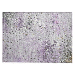 Piper Looms Chantille Abstract ACN2007 Lavender Machine Washable Area Rug Scatter Main Image