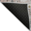 Piper Looms Chantille Abstract ACN2007 Salmon Machine Washable Area Rug Backing Image