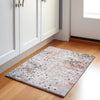 Piper Looms Chantille Abstract ACN2007 Salmon Machine Washable Area Rug Scatter Lifestyle Image Feature