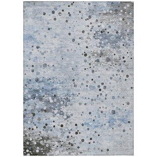 Piper Looms Chantille Abstract ACN2007 Sky Machine Washable Area Rug main image