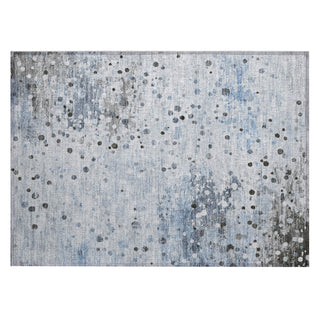 Piper Looms Chantille Abstract ACN2007 Sky Machine Washable Area Rug Scatter Main Image