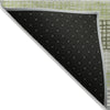 Piper Looms Chantille Stripes ACN2008 Aloe Machine Washable Area Rug Backing Image