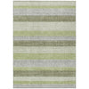 Piper Looms Chantille Stripes ACN2008 Aloe Machine Washable Area Rug main image