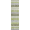 Piper Looms Chantille Stripes ACN2008 Aloe Machine Washable Area Rug Runner Main Image