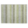 Piper Looms Chantille Stripes ACN2008 Aloe Machine Washable Area Rug Scatter Main Image
