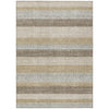 Piper Looms Chantille Stripes ACN2008 Beige Machine Washable Area Rug main image