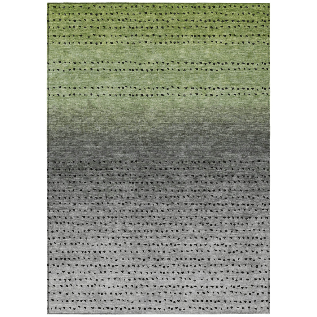 Piper Looms Chantille Abstract ACN2009 Fern Machine Washable Area Rug main image