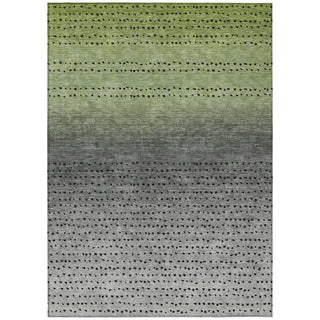 Piper Looms Chantille Abstract ACN2009 Fern Machine Washable Area Rug main image