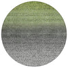 Piper Looms Chantille Abstract ACN2009 Fern Machine Washable Area Rug Round Main Image