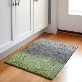 Piper Looms Chantille Abstract ACN2009 Fern Machine Washable Area Rug Scatter Lifestyle Image Feature