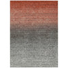 Piper Looms Chantille Abstract ACN2009 Paprika Machine Washable Area Rug main image