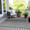 Piper Looms Chantille Abstract ACN2009 Purple Machine Washable Area Rug Outdoor Lifestyle Image Feature