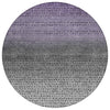 Piper Looms Chantille Abstract ACN2009 Purple Machine Washable Area Rug Round Main Image
