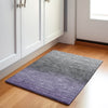 Piper Looms Chantille Abstract ACN2009 Purple Machine Washable Area Rug Scatter Lifestyle Image Feature