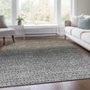 Piper Looms Chantille Abstract ACN2009 Taupe Machine Washable Area Rug Lifestyle Image Feature