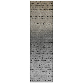 Piper Looms Chantille Abstract ACN2009 Taupe Machine Washable Area Rug Runner Main Image