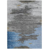 Piper Looms Chantille Abstract ACN2010 Denim Machine Washable Area Rug main image