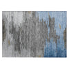 Piper Looms Chantille Abstract ACN2010 Denim Machine Washable Area Rug Scatter Main Image