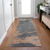 Piper Looms Chantille Abstract ACN2010 Paprika Machine Washable Area Rug Runner Lifestyle Image Feature