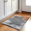 Piper Looms Chantille Abstract ACN2010 Paprika Machine Washable Area Rug Scatter Lifestyle Image Feature