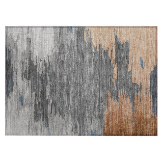 Piper Looms Chantille Abstract ACN2010 Paprika Machine Washable Area Rug Scatter Main Image